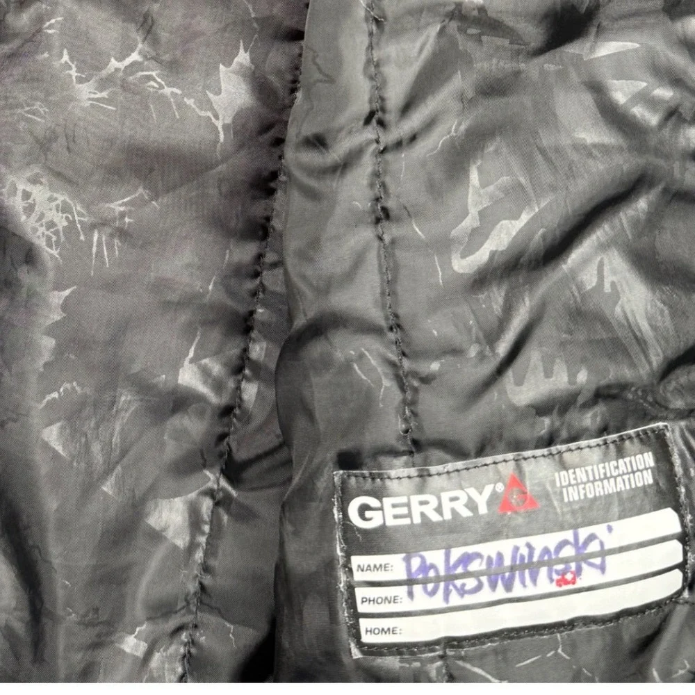 Gerry Boys Winter Jacket Youth M 10 12 Hooded‎ Ski Snow Coat Gray